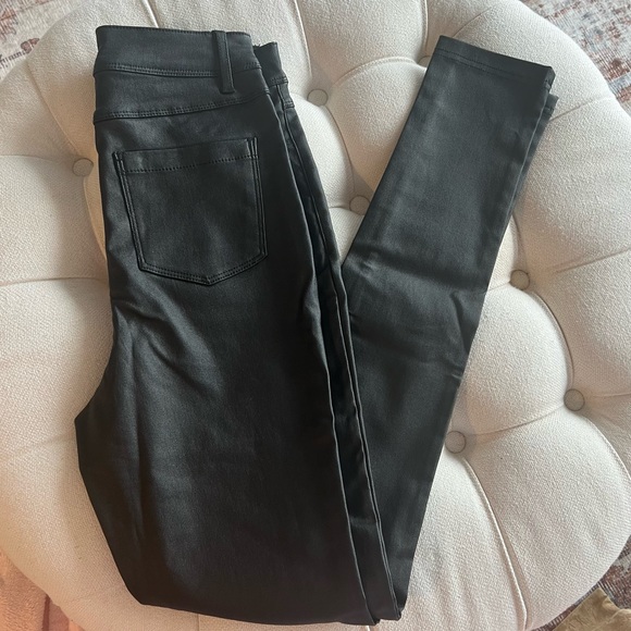FASHION NOVA- Black Leather Pants - Picture 9 of 9